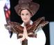 Yoaké San lors du défilé qui lance le Salon du chocolat à la Porte de Versailles le 30 octobre 2012 à Paris