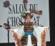 Yoaké San lors du défilé qui lance le Salon du chocolat à la Porte de Versailles le 30 octobre 2012 à Paris