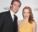 Dan Stevens et Jessica Chastain à la soirée de lancement de la pièce  The Heiress  à New York, le 1er novembre 2012.