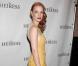 Jessica Chastain sublime dans une robe citron à la soirée de lancement de la pièce  The Heiress  à New York, le 1er novembre 2012.