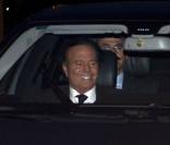 Julio Iglesias arrive au mariage de son fils Julio Iglesias Jr. et Charisse Verheart à Madrid, le 3 novembre 2012.