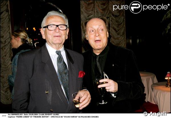 Frédéric Botton et Pierre Cardin