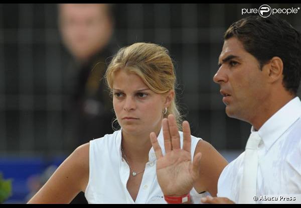 Athina Onassis et son mari Alvaro de Miranda Neto au jumping International de Monaco