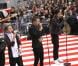 Niall Horan, Zayn Malik, Liam Payne, Harry Styles, Louis Tomlinson - Les One Direction sur le plateau du Today Show à New York le 13 novembre 2012.