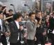 Niall Horan, Zayn Malik, Liam Payne, Harry Styles, Louis Tomlinson - Le groupe One Direction sur le plateau du Today Show à New York le 13 novembre 2012.