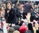 Niall Horan, Zayn Malik, Liam Payne, Harry Styles, Louis Tomlinson - Le groupe One Direction sur le plateau du Today Show à New York le 13 novembre 2012.
