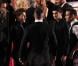 Les One Direction reçus par la reine Elizabeth II à Londres le 19 novembre 2012.