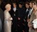 Les One Direction reçus par la reine Elizabeth II à Londres le 19 novembre 2012.