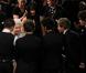 Les One Direction reçus par la reine Elizabeth II à Londres le 19 novembre 2012.