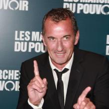 Christophe Dechavanne à Paris le 18 octobre 2011.