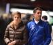Athina Onassis, blessée, et son mari Alvaro de Miranda Neto, dit Doda, au Gucci Masters de Paris le 30 novembre 2012. Doda s'est imposé dans le Prix GDF.
