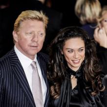 Boris Becker et sa femme Lily Becker à Londres le 23 octobre 2012.