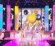 Tableau en hommage aux Demoiselles de Rochefort lors de l'élection de Miss France 2013 le samedi 8 décembre 2012 sur TF1 en direct de Limoges