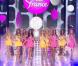 Tableau en hommage aux Demoiselles de Rochefort lors de l'élection de Miss France 2013 le samedi 8 décembre 2012 sur TF1 en direct de Limoges