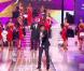 Gad Elmaleh et Jamel Debbouze lors de l'élection de Miss France 2013 le samedi 8 décembre 2012 sur TF1 en direct de Limoges