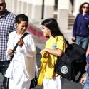 Blanket Jackson : Glace et grimaces après son cours de karaté