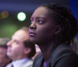 Rama Yade à Paris, le 21 octobre 2012.