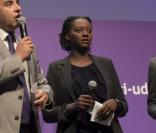Rama Yade à Paris, le 21 octobre 2012.