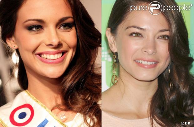Marine Lorphelin, Miss France 2013, et Kristin Kreuk : un petit air de ressemblance !