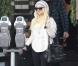 Christina Aguilera va déjeuner avec son fils Max et son petit ami Matthew Rutler à West Hollywood, le 13 décembre 2012.