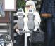 Christina Aguilera va déjeuner avec son fils Max et son petit ami Matthew Rutler à West Hollywood, le 13 décembre 2012.