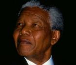 Nelson Mandela à Johannesbourg, le 25 mai 2009