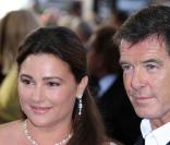 Pierce Brosnan et sa femme à l'avant-premièrede Mama Mia, à LOndres, le 30/06/08