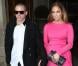 Jennifer Lopez et son compagnon Casper Smart se rendent au défile Valentino prêt-à-porter printemps-été 2013. Paris, le 2 octobre 2012.