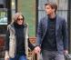 Olivia Palermo et son petit ami Johannes Huebl dans les rues de New York. Le 8 octobre 2012.