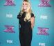 Britney Spears à la conférence de presse pour la dernière saison de l'émission X Factor à Los Angeles, le 17 décembre 2012.