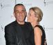 Thierry Ardisson et sa compagne Audrey Crespo-Mara à l'inauguration du restaurant La Petite Maison de Nicole à l'Hôtel Fouquet's Barrière à Paris, le 22 janvier 2013.