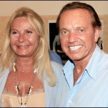 Frank Alamo et sa femme Claudy à Paris le 14 juin 2006.