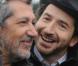 Alain Chabat et Edouard Baer : Turfistes et complices lors du Prix d'Amérique