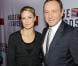 Robin Wright au côté de la tête d'affiche Kevin Spacey pour la première de House of Cards à New York, le 30 janvier 2013.