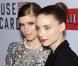 Rooney Mara et sa soeur Kate, un duo gothique et lumineux face à Robin Wright