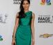 Freida Pinto, ravissante dans une robe James Ferreira, assiste à la 44e cérémonie des NAACP Image Awards au Shrine Auditorium. Los Angeles. Le 1er février 2013.