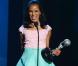 Kerry Washington recoit son award de Meilleure Actrice dans une Série Dramatique pour Scandal des mains de Tony Goldwyn lors des NAACP Image Awards au Shrine Auditorium. Los Angeles. Le 1er février 2013.