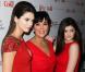 Kris Jenner et ses deux filles Kendall et Kylie participent au défilé Red Dress Collection 2013 de la National Institutes of Health et de son programme The Hearth Truth au Hammerstein Ballroom. New York, le 6 février 2013.