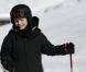  La princesse Marie et le prince Joachim de Danemark lors de leurs vacances d'hiver à Villars-sur-Ollon, photographiés le 13 février 2013 avec leurs enfants Nikolai (13 ans), Felix (11 ans), Henrik (3 ans) et Athena (1 an) au Col de la Bretaye. 