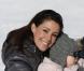  Marie, une maman aux petits soins pour Athena. La princesse Marie et le prince Joachim de Danemark lors de leurs vacances d'hiver à Villars-sur-Ollon, photographiés  le 13 février 2013 avec leurs enfants Nikolai (13 ans), Felix (11 ans), Henrik (3 ans) et Athena (1 an) au Col de la Bretaye. 