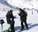  La princesse Marie et le prince Joachim de Danemark lors de leurs vacances d'hiver à Villars-sur-Ollon, photographiés le 13 février 2013 avec leurs enfants Nikolai (13 ans), Felix (11 ans), Henrik (3 ans) et Athena (1 an) au Col de la Bretaye. 