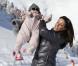  Athena super lookée pour son premier séjour aux sports d'hiver. La princesse Marie et le prince Joachim de Danemark lors de leurs vacances d'hiver à Villars-sur-Ollon, photographiés avec leurs enfants Nikolai (13 ans), Felix (11 ans), Henrik (3 ans) et Athena (1 an) au Col de la Bretaye. 