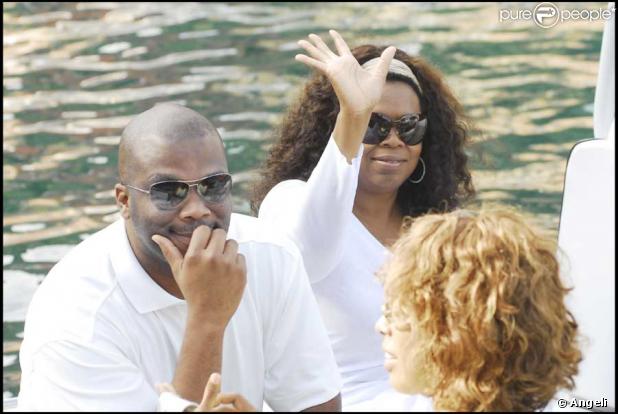 Opra Winfrey et son compagnon Stedman Graham