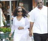 Opra Winfrey et son compagnon Stedman Graham