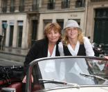 Sylvie Testud et Diane Kurys sur le tournage de Françoise Sagan