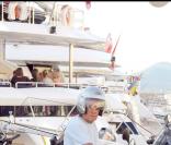 Stéphane Collaro est en vacances à Saint-Tropez