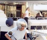 Stéphane Collaro est en vacances à Saint-Tropez