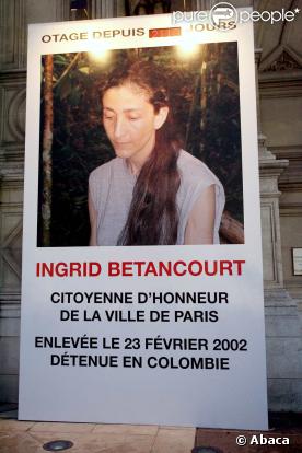 Ingrid Betancourt s'impose de patienter avant de couper ses cheveux