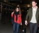 Lea Michele et Cory Monteith de la série Glee, à l'aéroport de New York le 06 mars 2013.