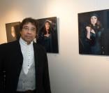 Exclu - Laurent Voulzy au vernissage de l'exposition "A travers elles" de Carole Mathieu Castelli à la Fnac des Ternes à Paris, le 7 mars 2013.